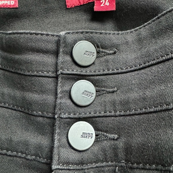 Miss Sixty Blue Attack Cropped in Black - Picture 8 of 8